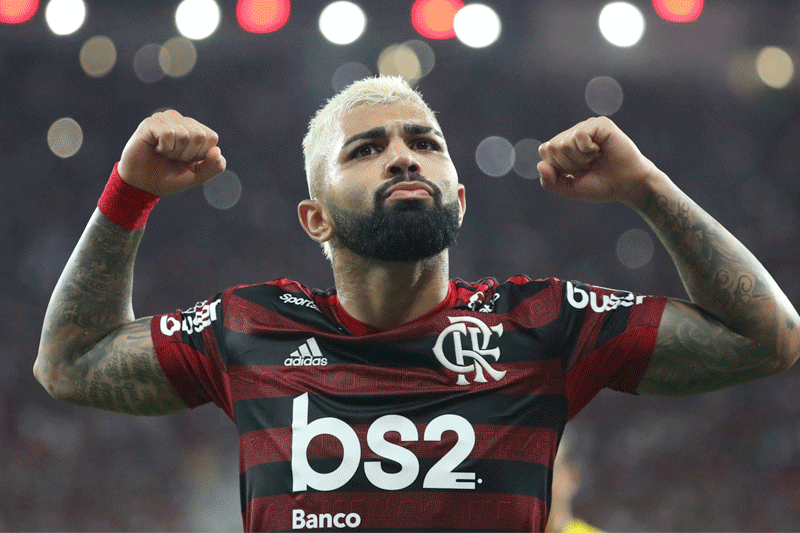 Gabigol artilheiro do Flamengo