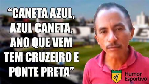 O rebaixamento do Cruzeiro em memes