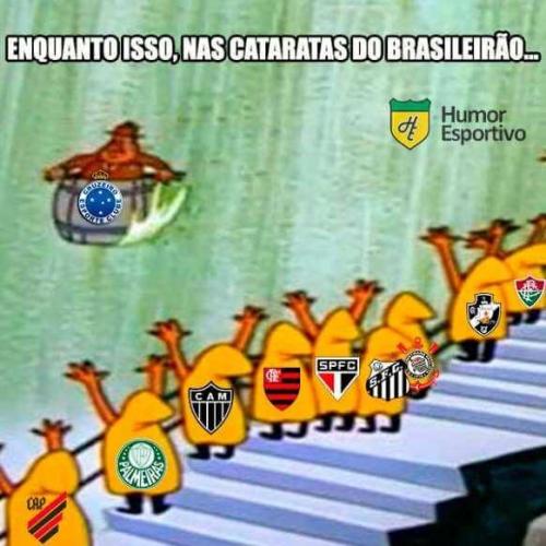 O rebaixamento do Cruzeiro em memes