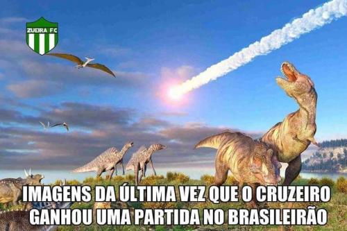 O rebaixamento do Cruzeiro em memes