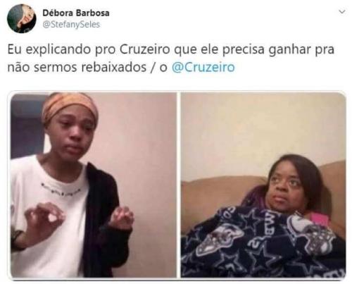 O rebaixamento do Cruzeiro em memes