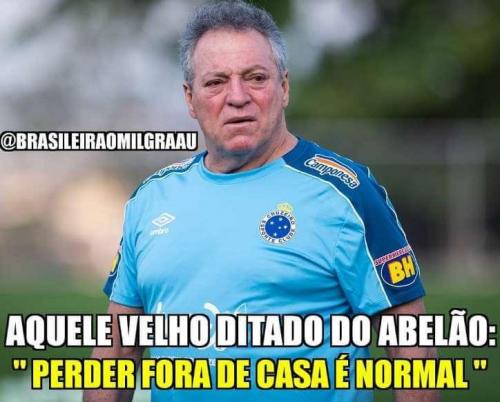 O rebaixamento do Cruzeiro em memes